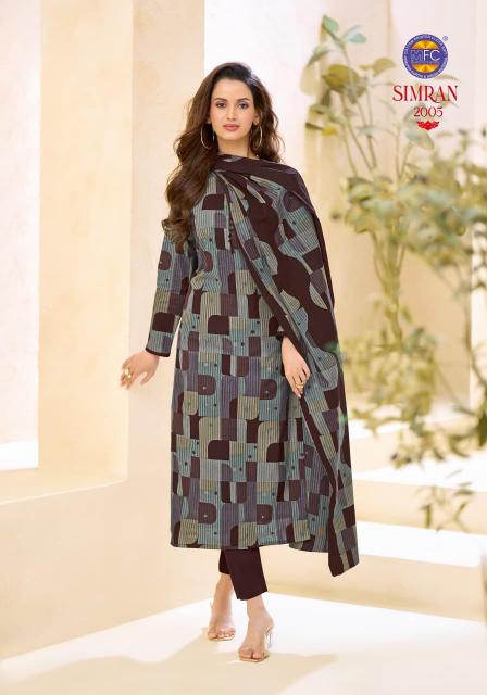 MFC simran vol 2 wholesale dress materials in shivaji nagar